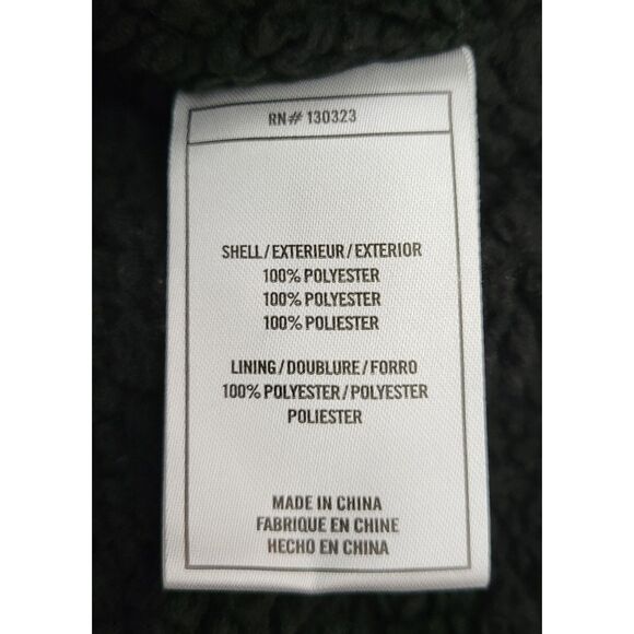 VTG Zoo York Mens S Unbreakable Skateboarding Black Full Zip Sherpa Lined Hoodie - Picture 6 of 8